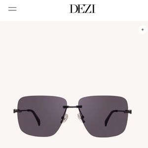 DEZI sunglasses - Black/Dark smoke